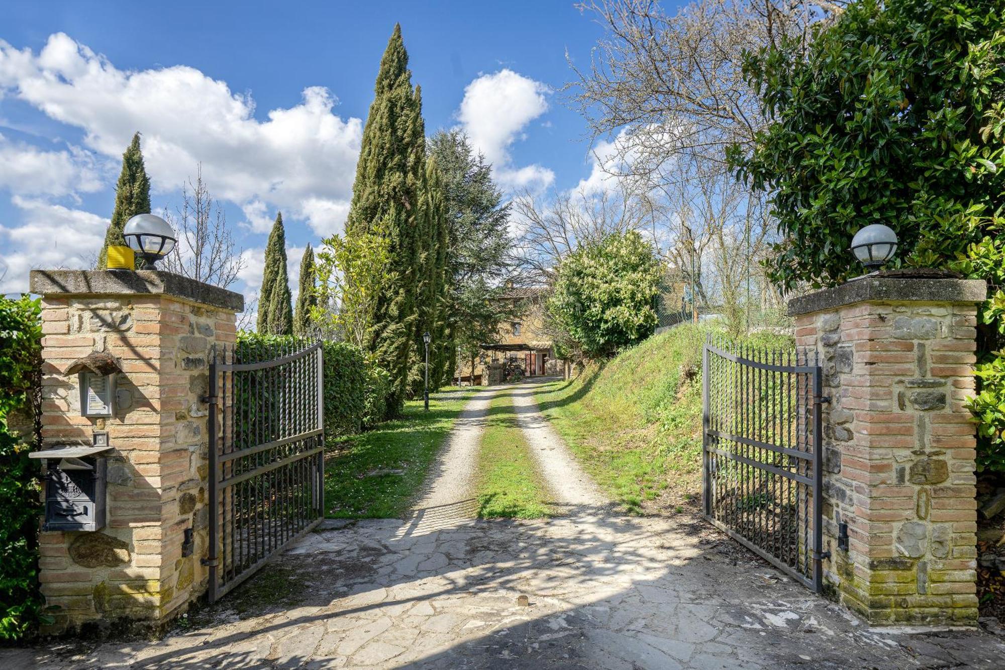 Girasole Ad Antico Casale '700 Villa Umbertide Eksteriør billede